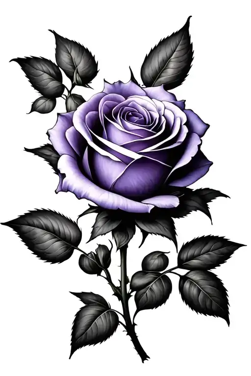 A Violet Rose