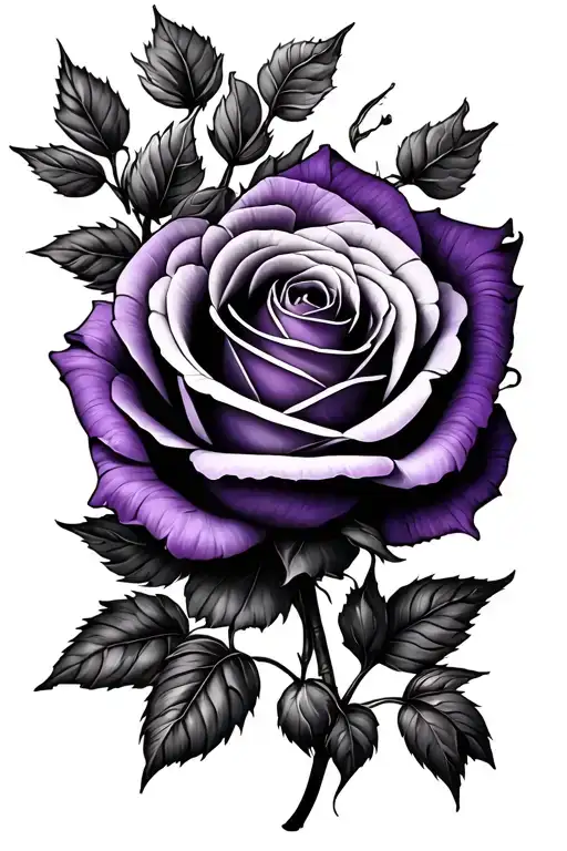 A Violet Rose