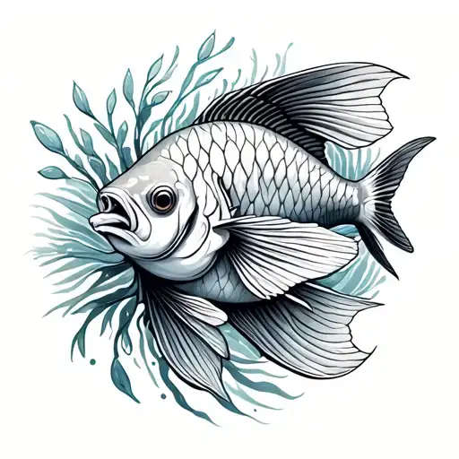 Pisces Fish With Nature