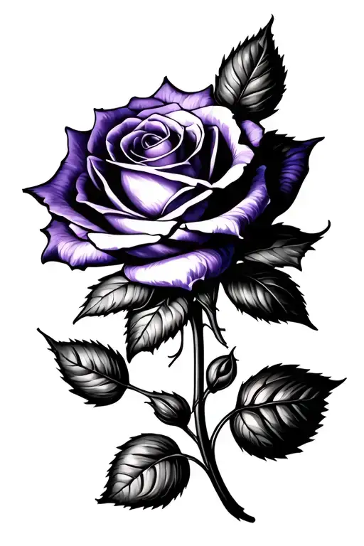 A Single Purple Rose