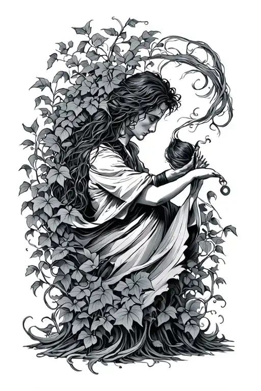 Unbreakable Vow Magic Twirling Ivy Harry