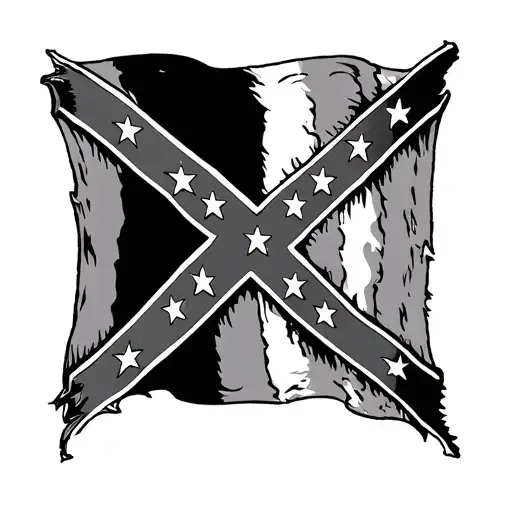33Rd Arkansas Infantry Confederate Flag Morphing