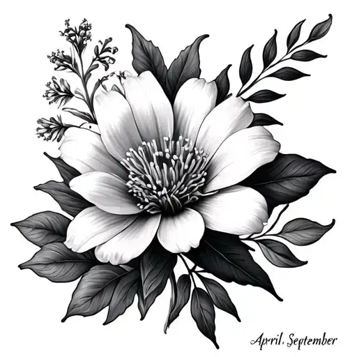 April January June And September Birth Flower