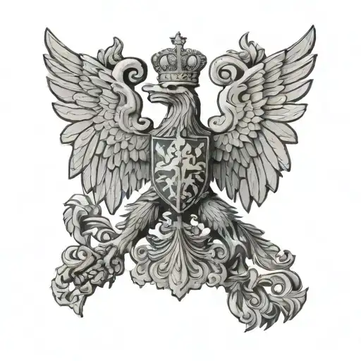 Vladimir Putin With A Double-headed Eagle