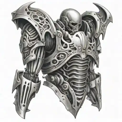 Biomechanical With Armor Plating