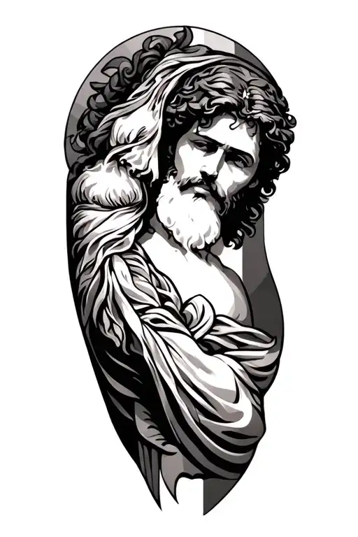 Christain Bicep Tatto