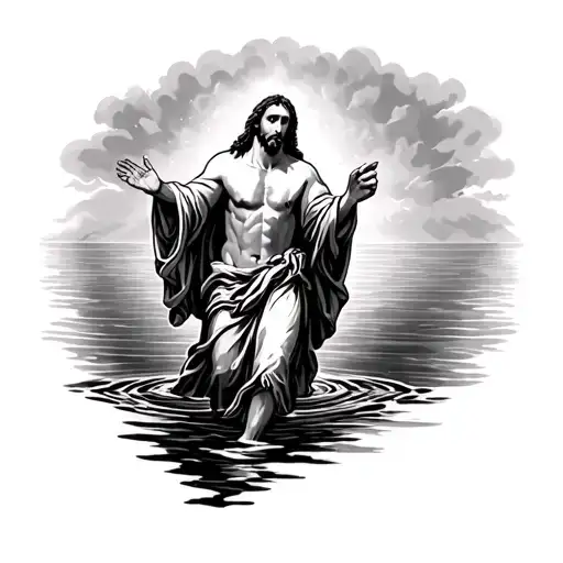 Jesus Walking On Water