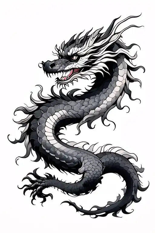 Japanese Dragon Peace
