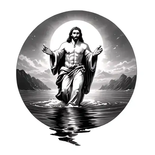 Jesus Walking On Water