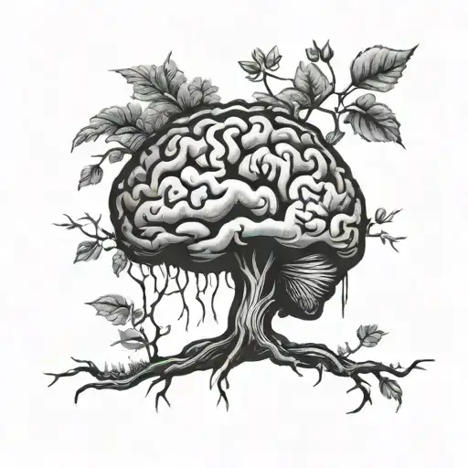 Brain Under A Tree
