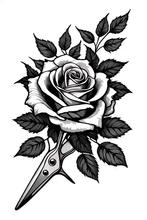 Roses Scissors