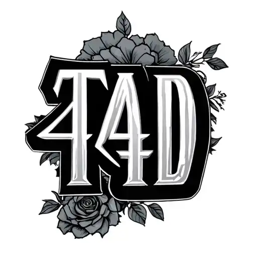 42 With Letters Tad