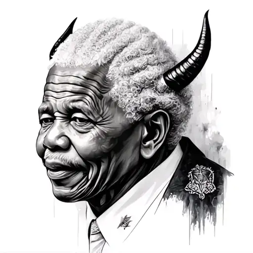 Devil And Mandela Art