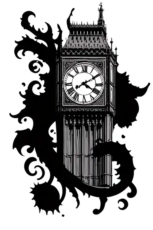 Big Ben Clock Face