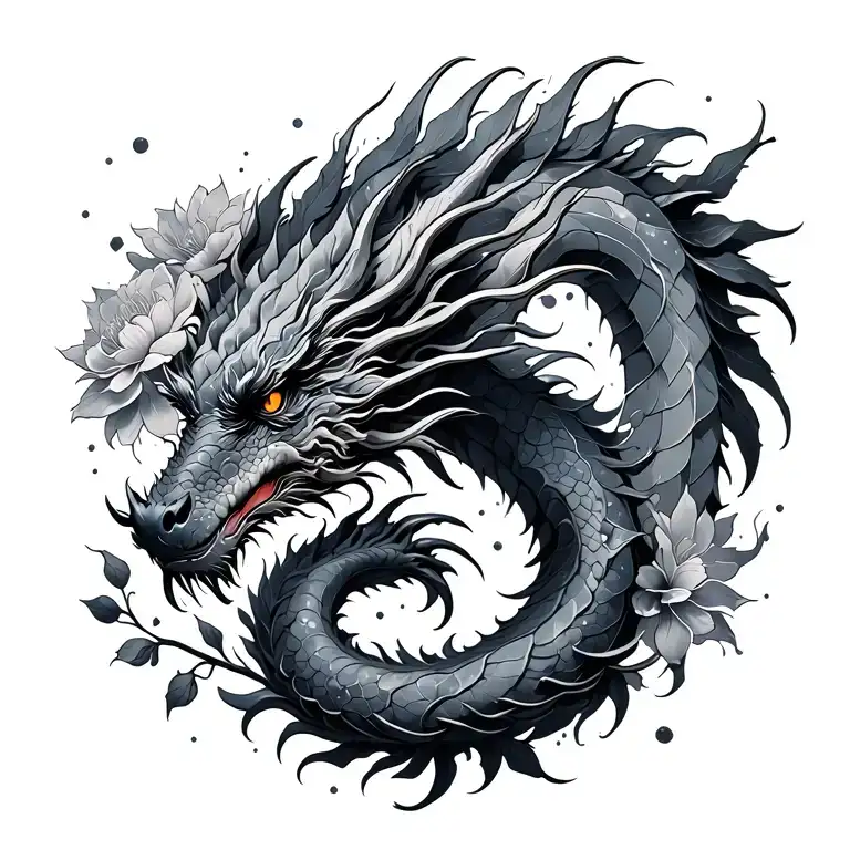 Dragon Floral Galaxy