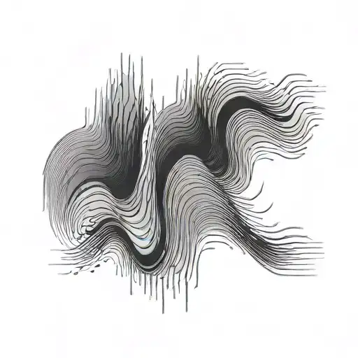 A Geometric Pattern Inspired By Soundwaves