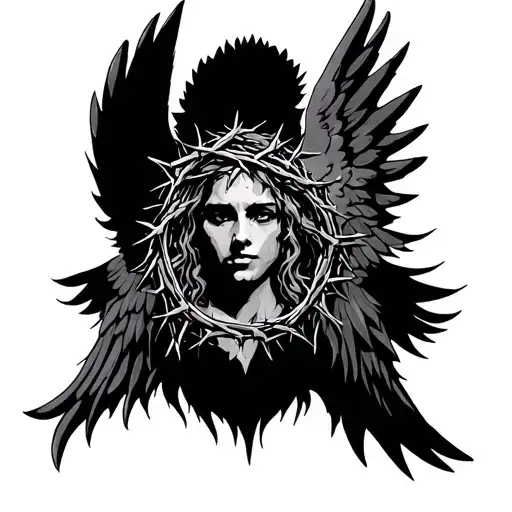 Crown Of Thorns Angel