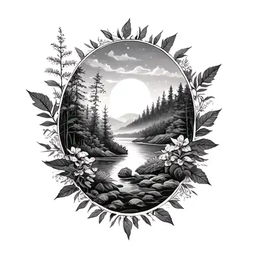 Medicine Nature Scene