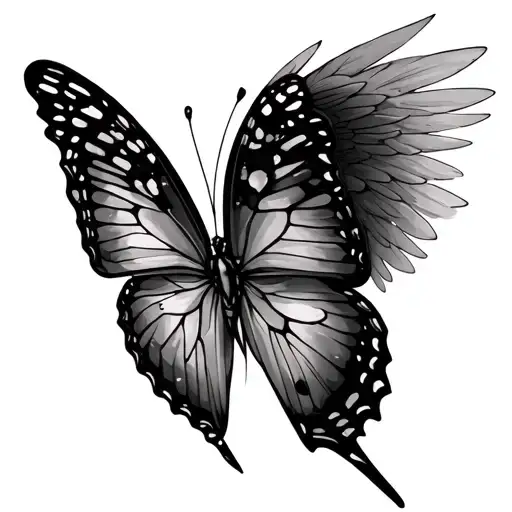 Butterfly Angel Wings