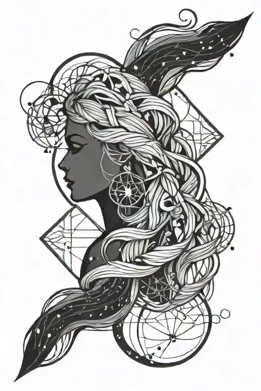 Geometric Virgo Constellation Intertwined