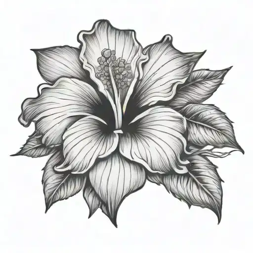 Divine Feminine Hibiscus Flower