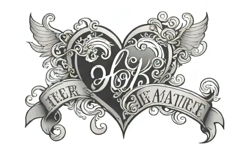 Heart With Text