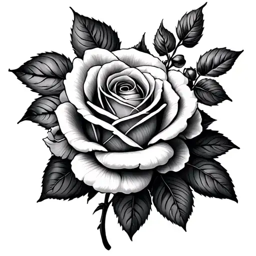 Honeysuckle And Rose