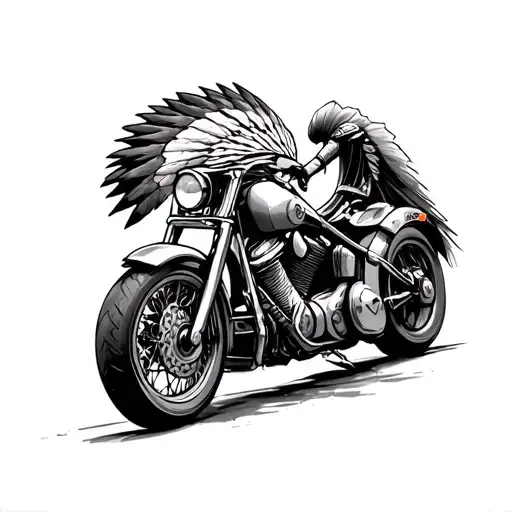 Indians And Motorcycles