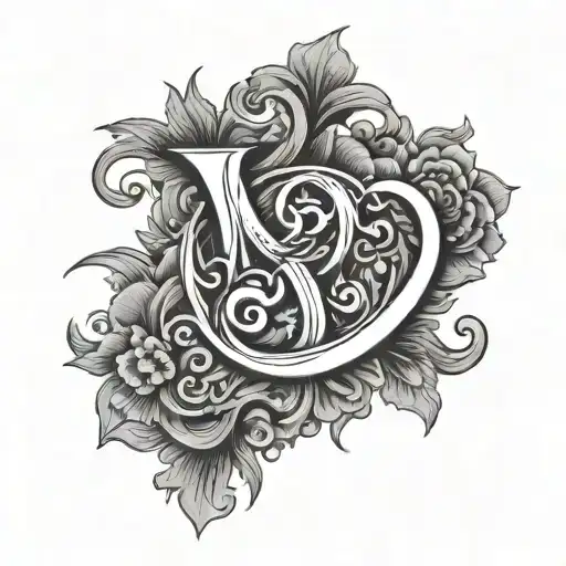 Letters J T M F M That Are Well Separated From Each Other