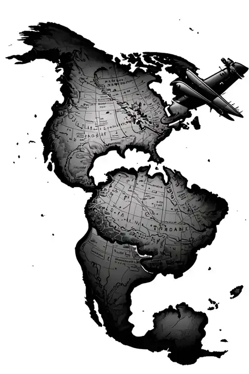 Aviation Navigation Map