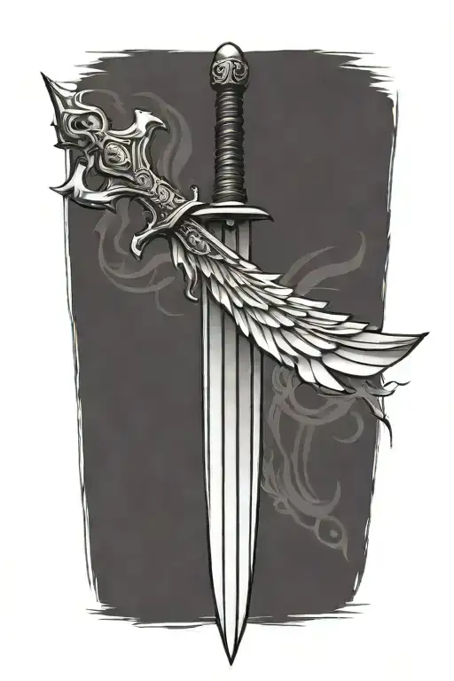 Longsword With One Wing