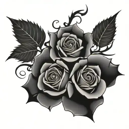 Rose And Thorns Wrapped