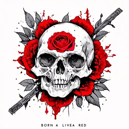 Born A Red Live A Red Die A Red