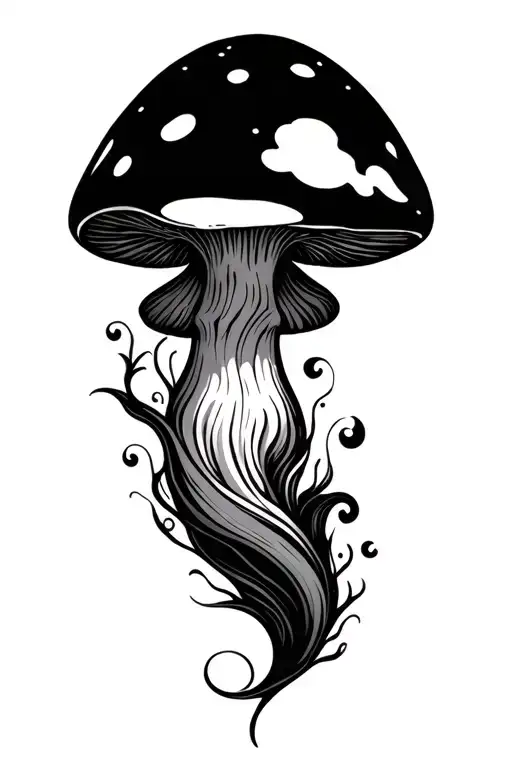 Simple Waves And Mushroom