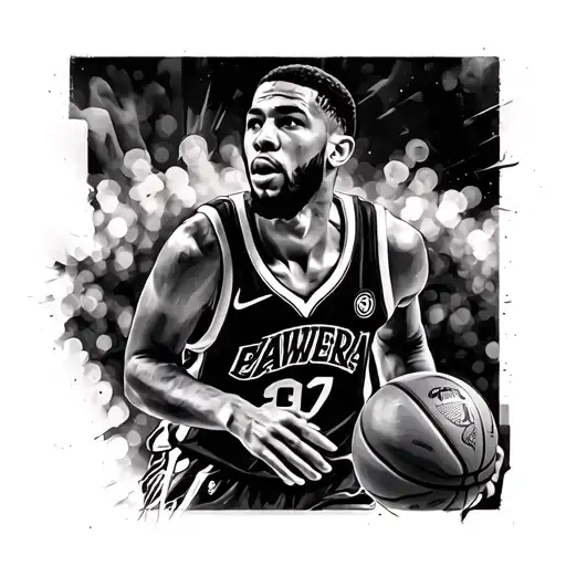 Stephen Curry Cuisine Et Basketball Hoop