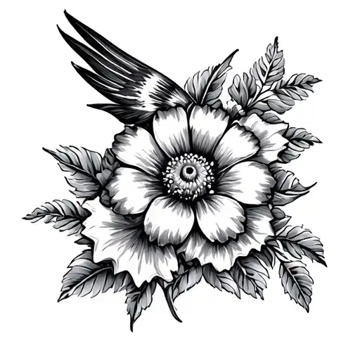 Flowers Star Kolibri