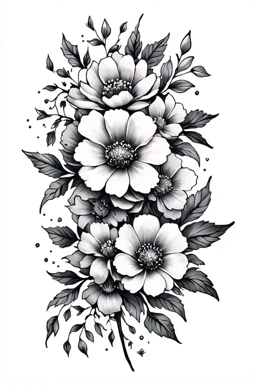 Delicate Flower Sleeve