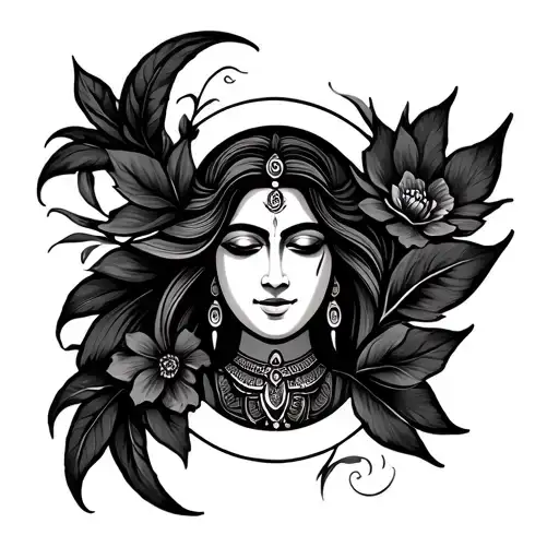 Maa Tattoo Design