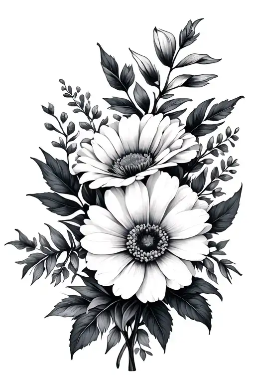 Birth Flower Bouquet