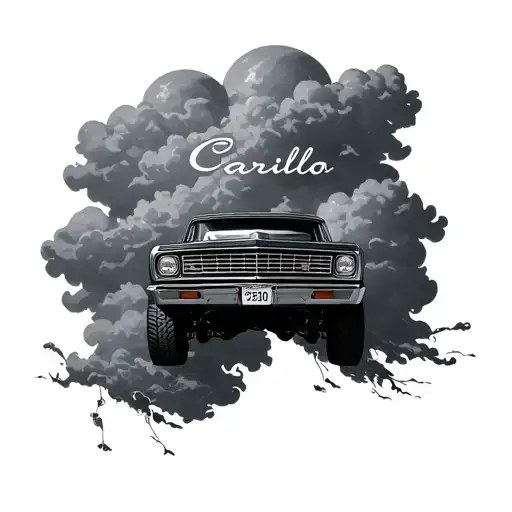 Cesna 210 In Clouds With Carrillo Name Incorporated
