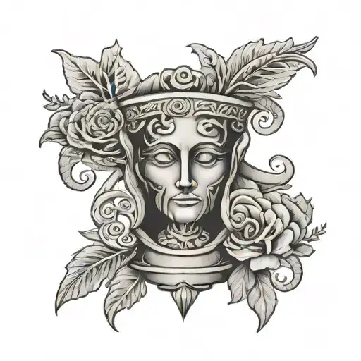 Greek Methology Black & Grey