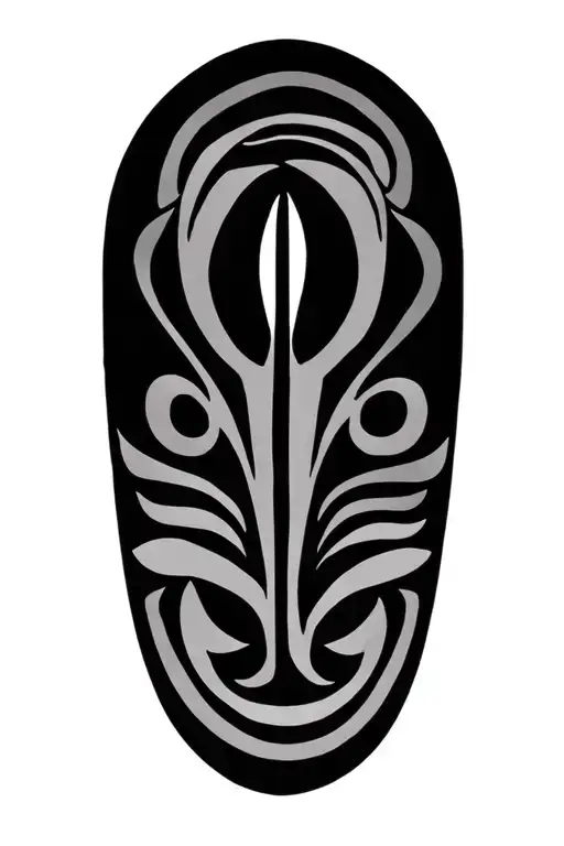 Maori Patterns Symbolizing Strength