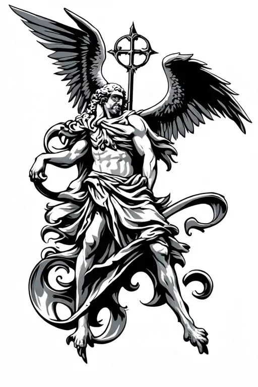 Script Font Saint Michael