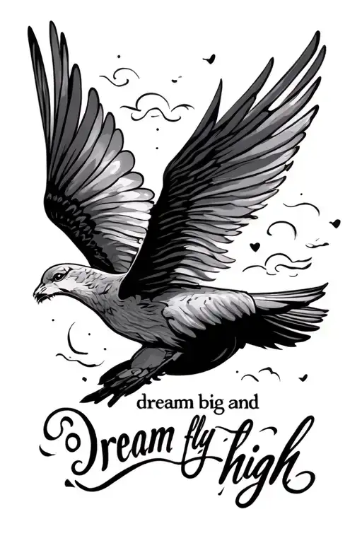Dream Big And Fly High