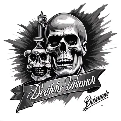 444 Death Before Dishonor Scarface