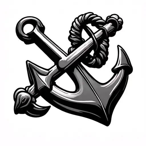 Ship Anchor Hanging