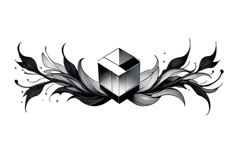 Digital Cubes Creating A Transition