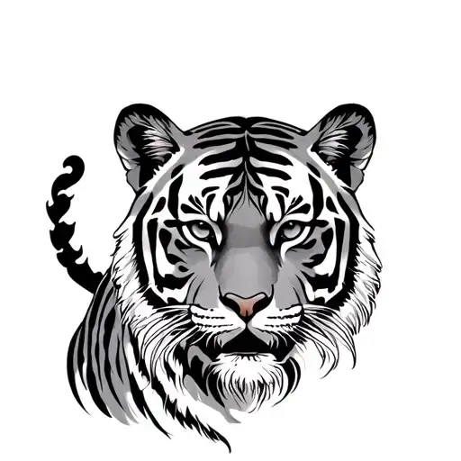 Utrakhand Temple Mountain Tiger