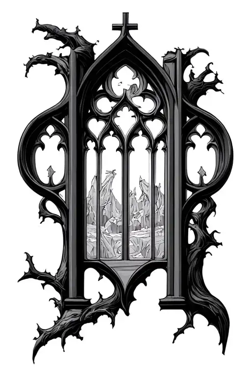 Gothic Church Window