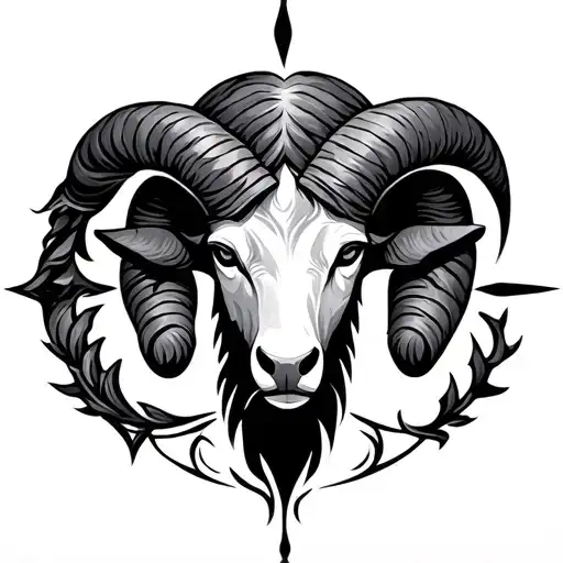 Aries Zodiac Sign Symbol